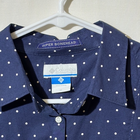 Columbia PFG Super Bonehead Sleeveless Polka Dot Dress - Picture 7 of 9